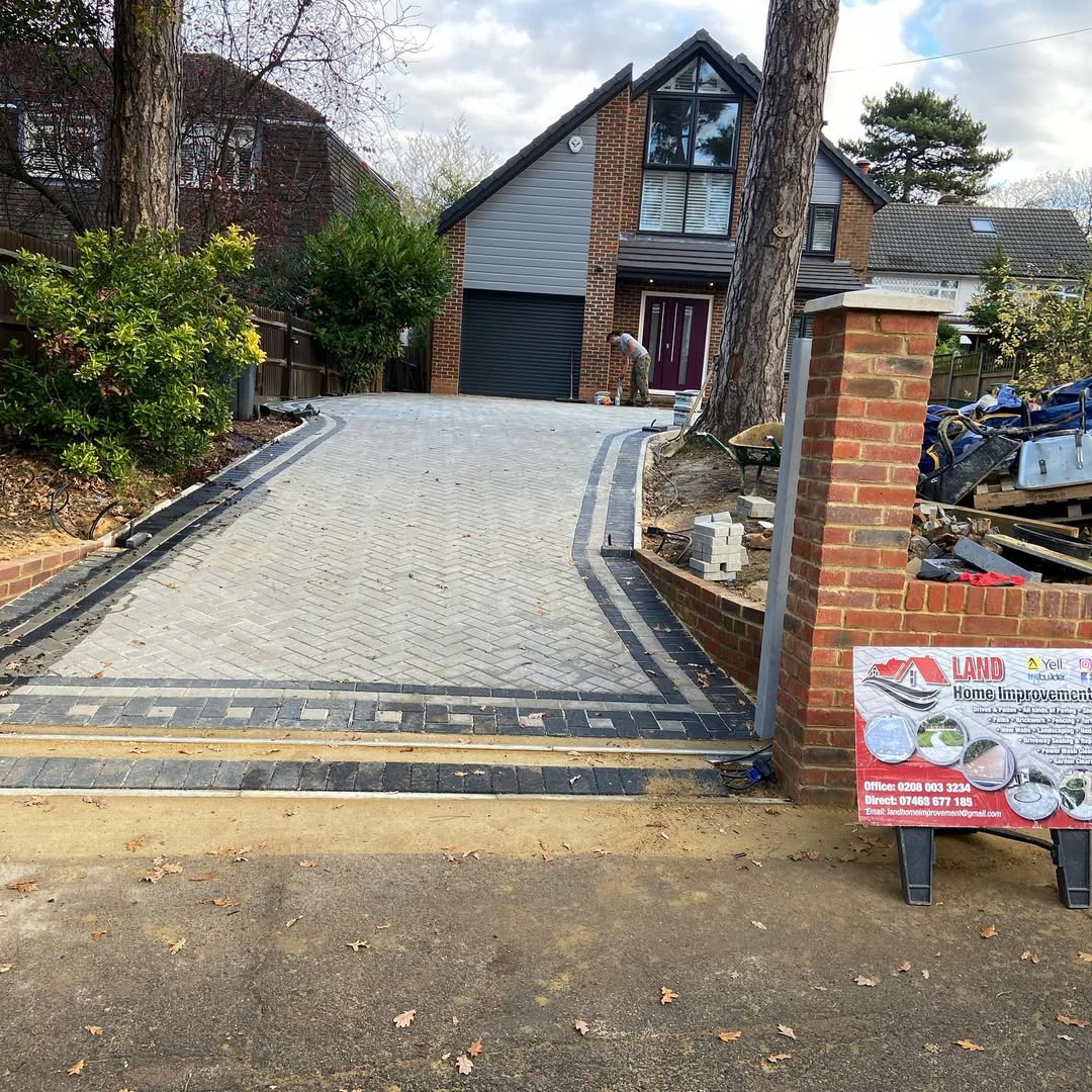 After landscaping