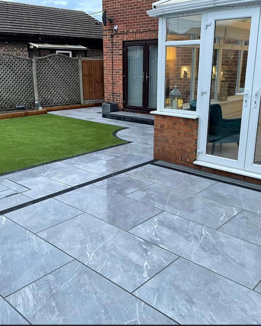Grey Marble Patio, Greenwich